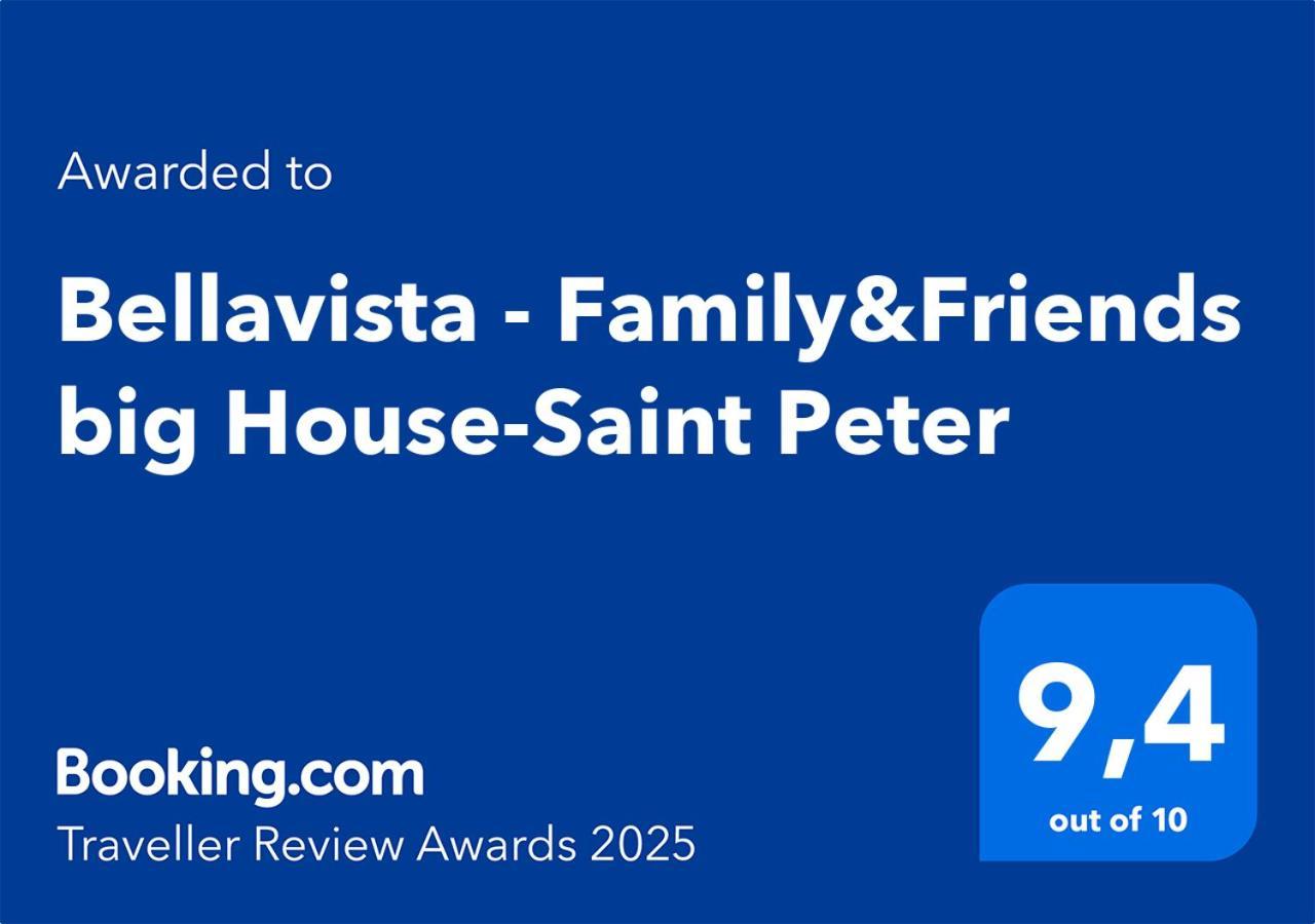 Ferienwohnung Bellavista - Family&Friends Big House-Saint Peter Rom Exterior foto